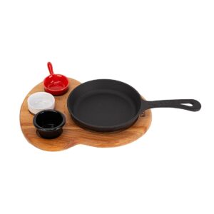 Lava set ponev in deske za potrežbo