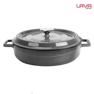 Lava okrogli nizki Dutch oven