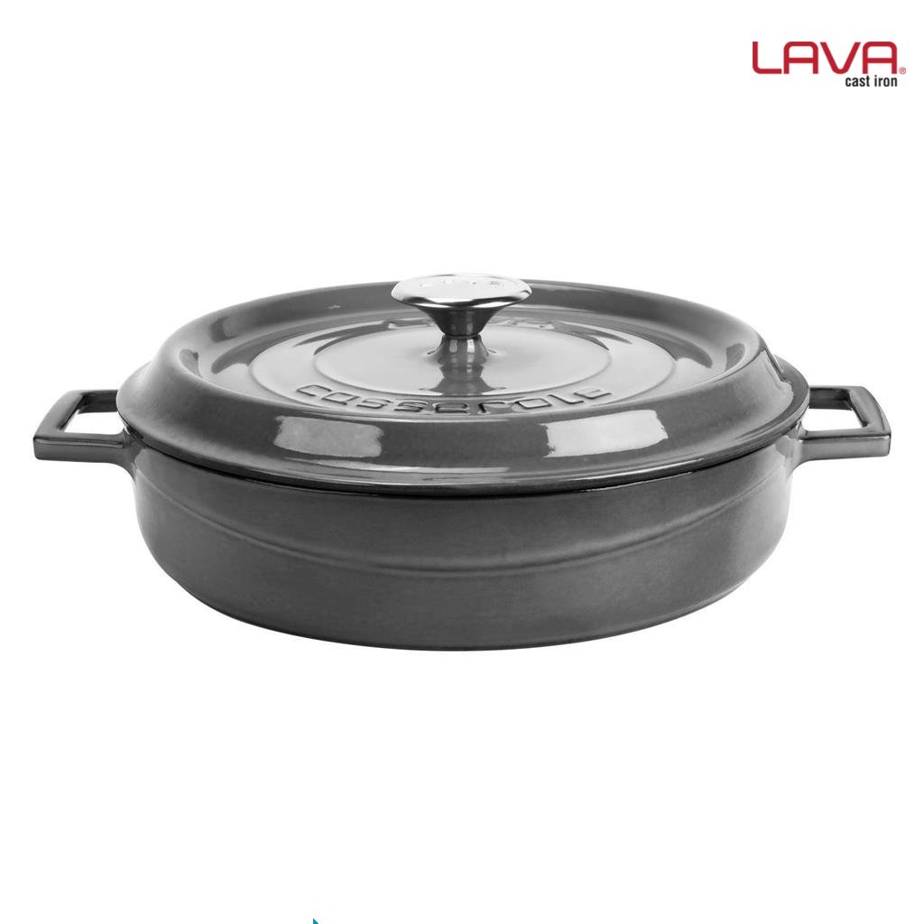 Lava okrogli nizki Dutch oven