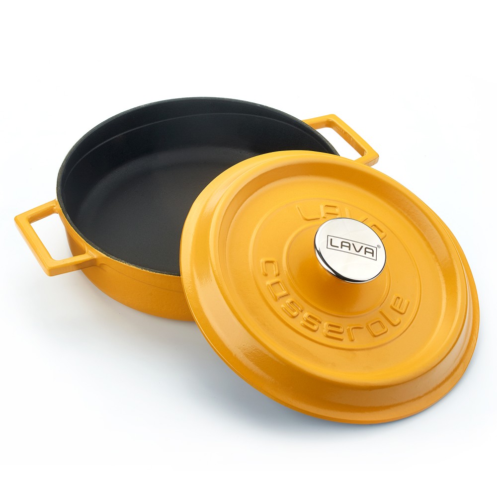 Lava okrogli nizki Dutch oven, 24cm - slika 3