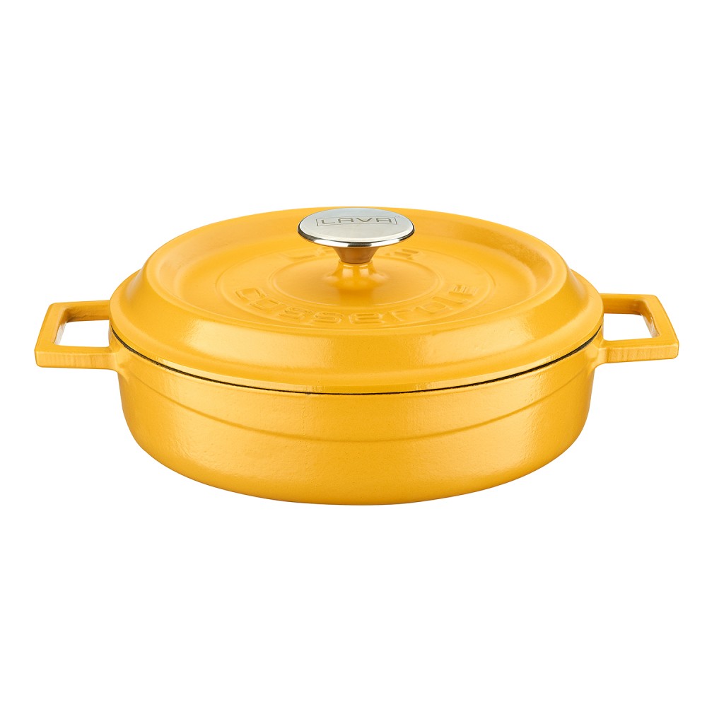 Lava okrogli nizki Dutch oven, 24cm