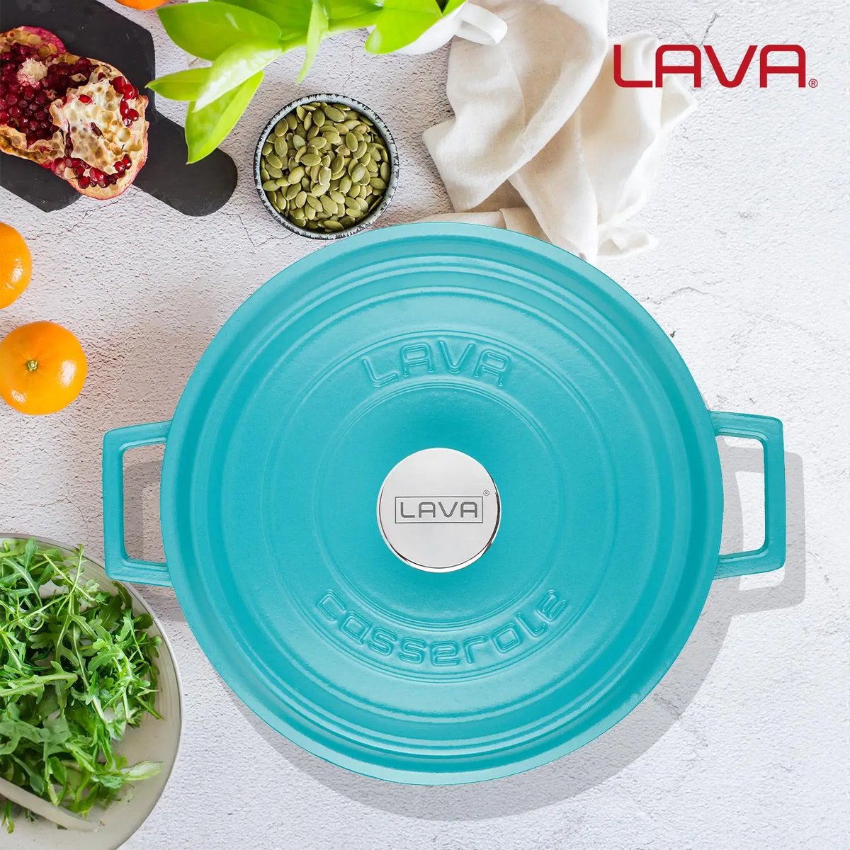 Lava okrogli nizki Dutch oven - slika 7