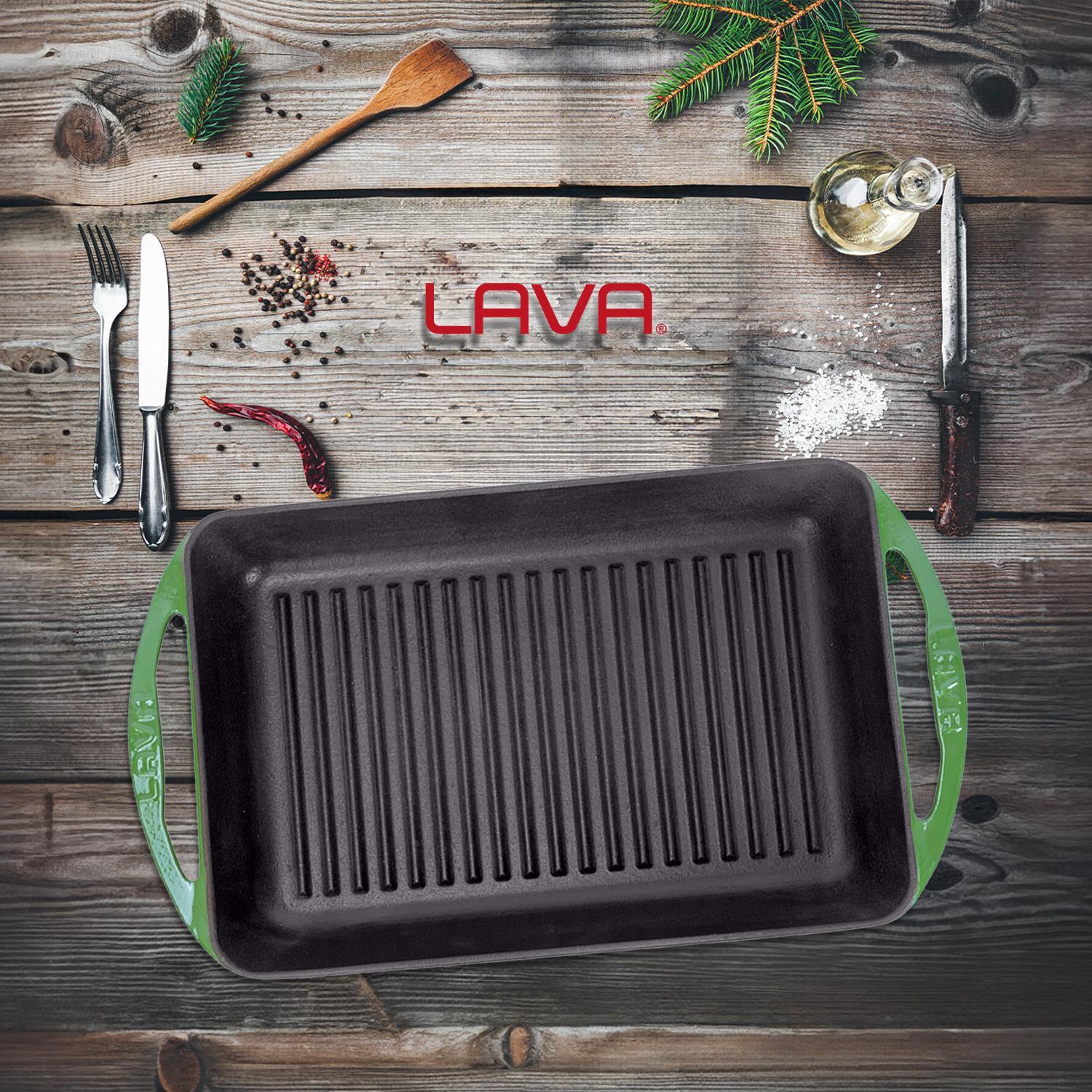 Lava grill pekač z integriranimi ročaji - slika 5