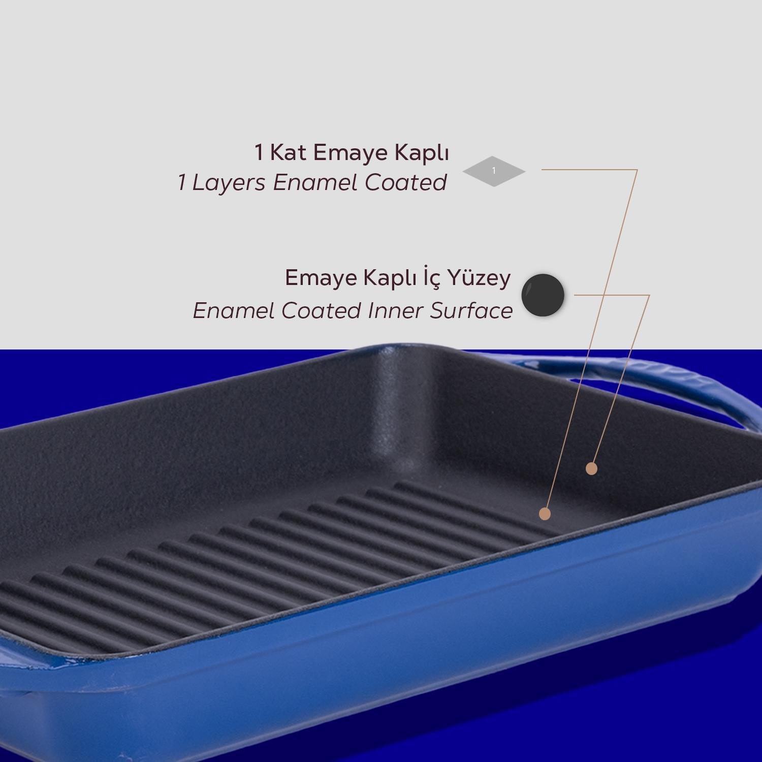 Lava grill pekač z integriranimi ročaji - slika 3