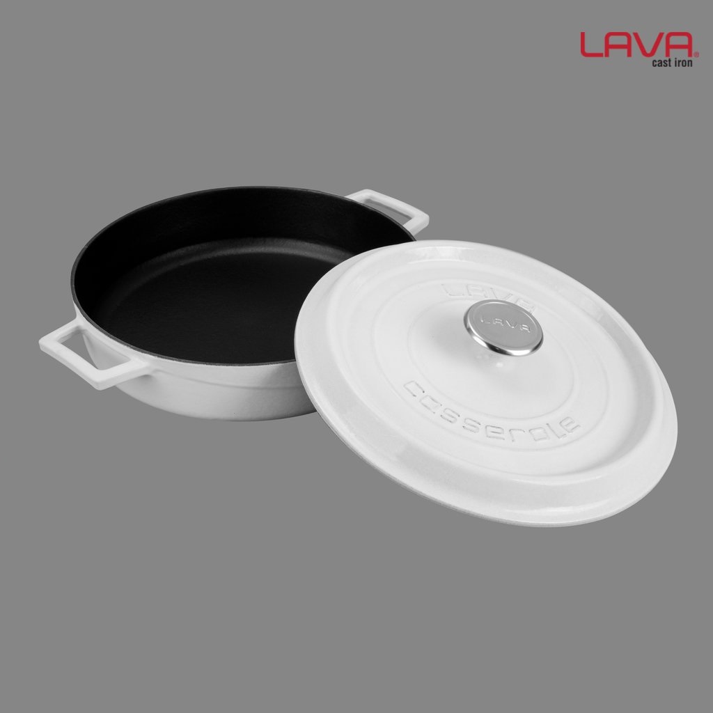 Lava okrogli nizki Dutch oven