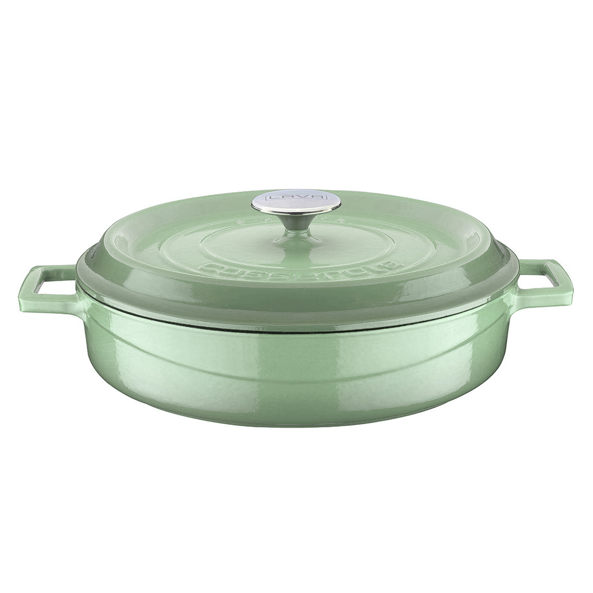 Lava okrogli nizki Dutch oven