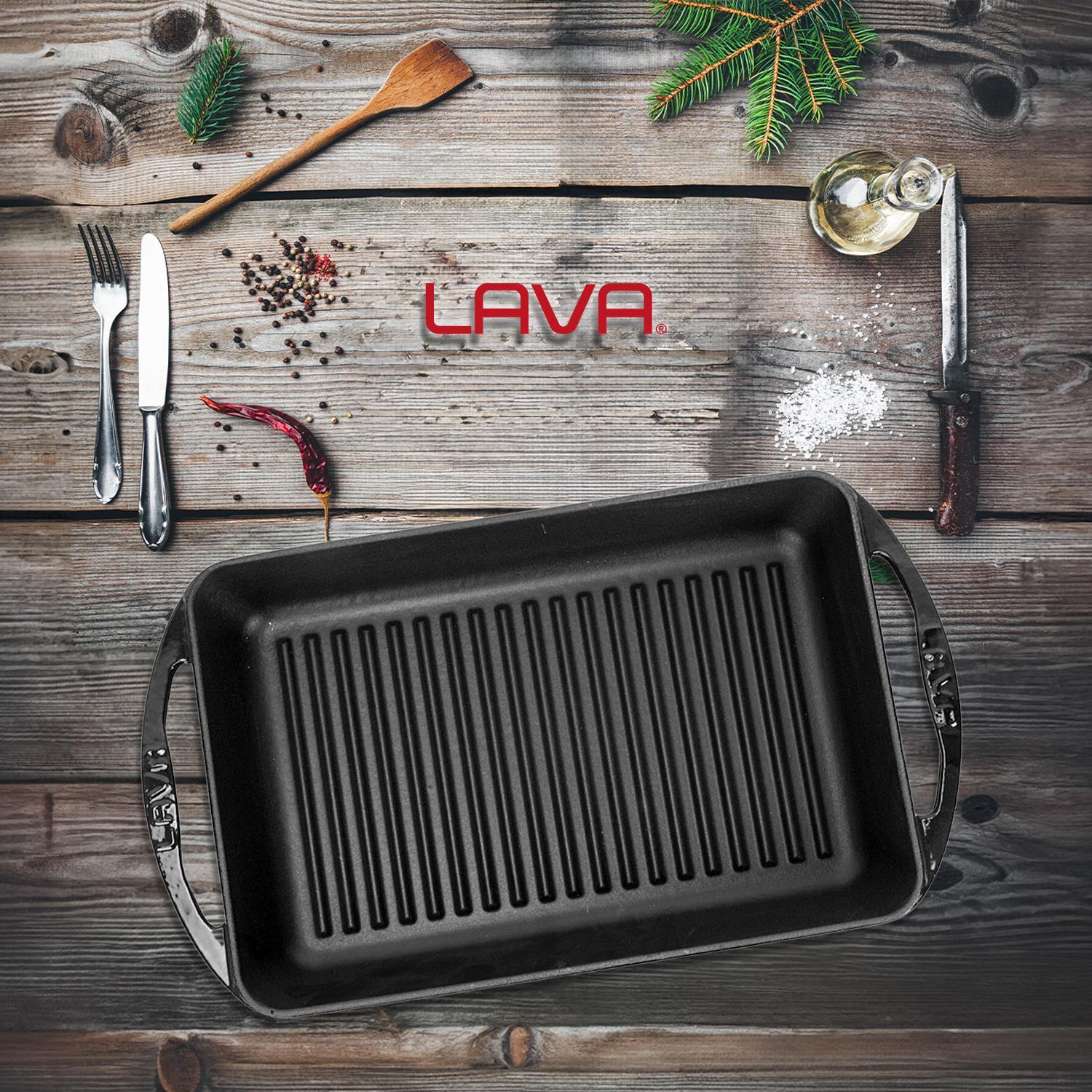 Lava grill pekač z integriranimi ročaji - slika 4