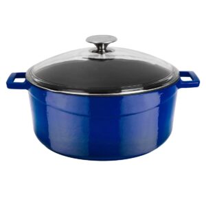 Lava okrogli Dutch oven s stekleno pokrovko