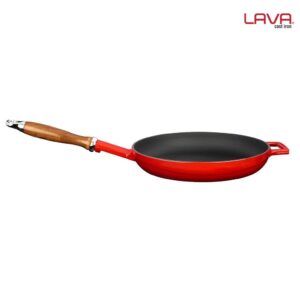 Lava klasična ponev z lesenim ročajem