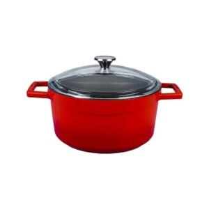Lava okrogli Dutch oven s stekleno pokrovko