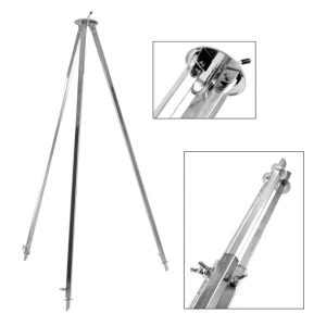 Trikrako Stojalo za Kotliček INOX (101–184 cm)